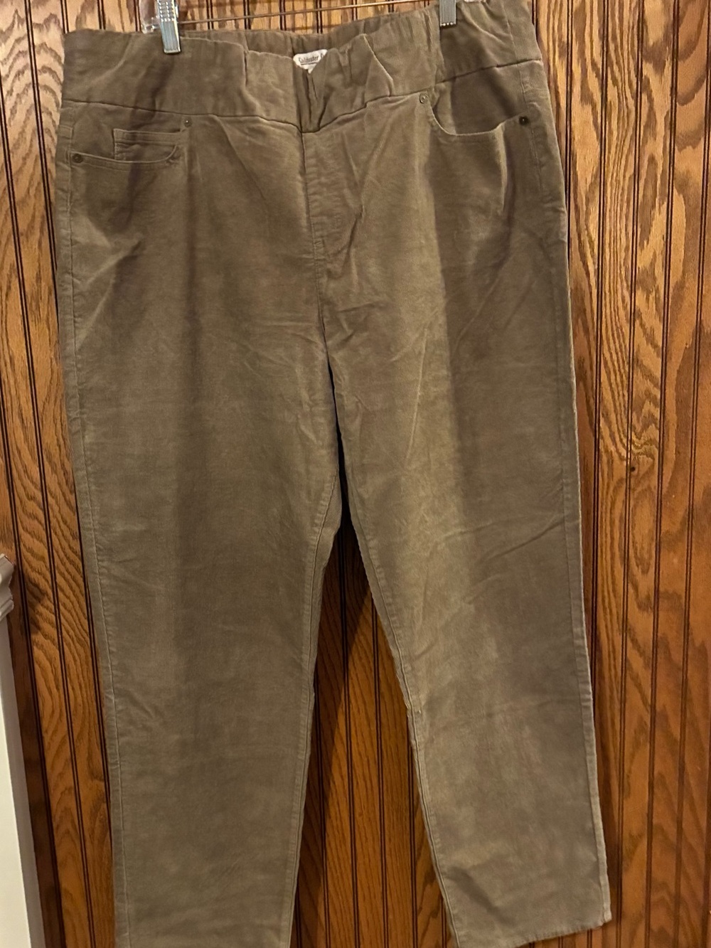 Coldwater Creek Tan Corduroy Women’s Pants